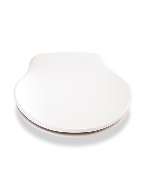 Pressalit raja toiletseat with sc & lo white