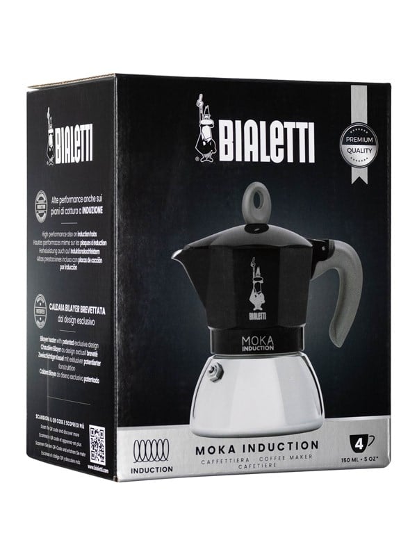 Bialetti Moka Induction 2.0 - 4 koppar
