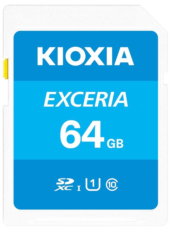 Kioxia Exceria Sd 100mb/s 64gb