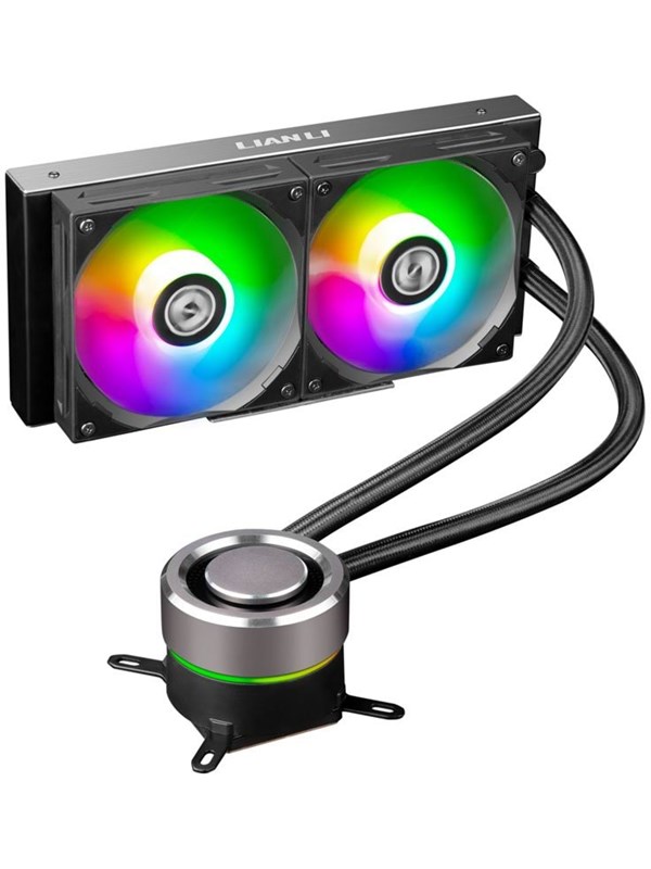 Lian Li Galahad Aio 240 Rgb V2 Black Cpu Vattenkylare Max 32 Dba