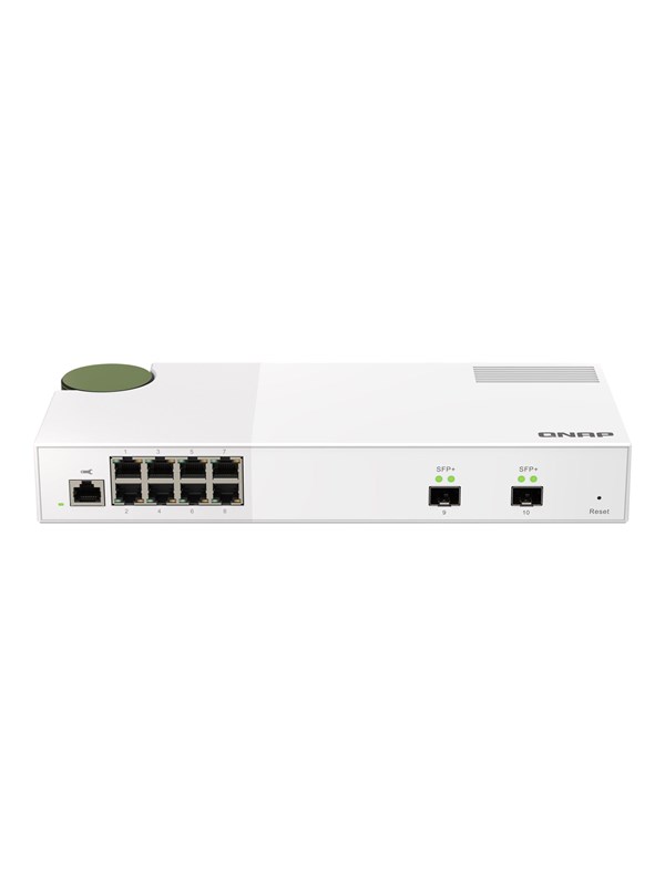 QNAP QSW-M2108-2S 10GbE and 2.5GbE Layer 2 Web Managed Switch