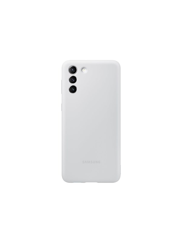 Samsung Galaxy S21 Plus Silicone Cover Light Grey