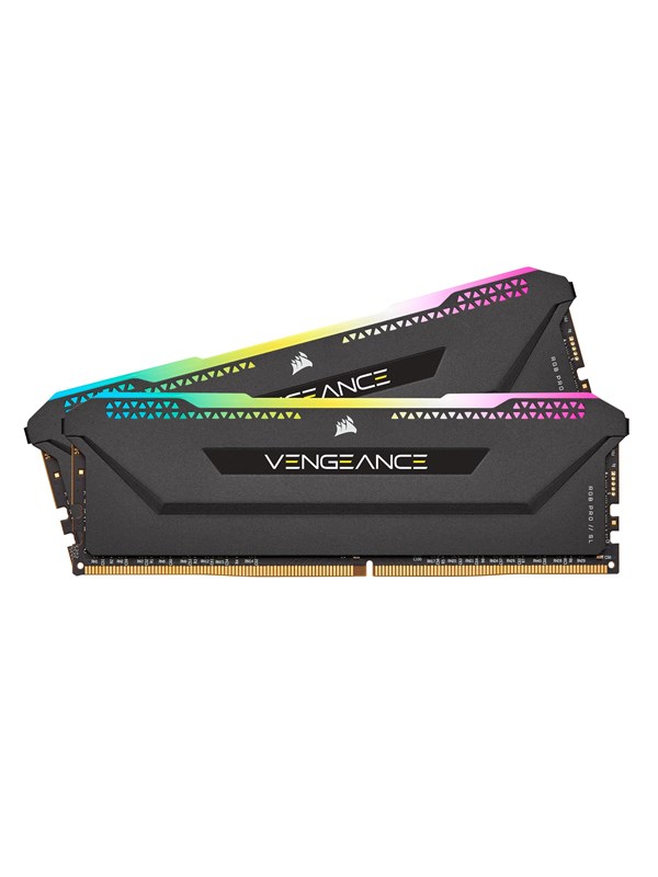 Corsair Vengeance Rgb Pro Sl Ddr4 3600 16gb Cl18 Dual Channel 2 Pcs Intel Xmp Svart Med Rgb