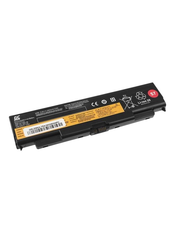 Produktfoto för Green Cell Ultra Batteri för Lenovo ThinkPad T440p T540p W540 W541 L440 L540