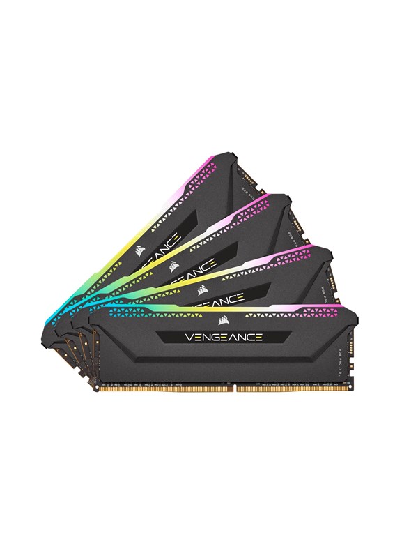 Corsair Vengeance Rgb Pro Sl Ddr4 3600 64gb Cl18 Quad Channel 4 Pcs Intel Xmp Svart Med Rgb