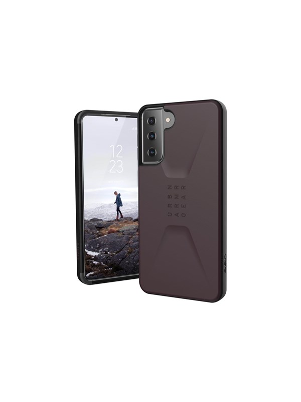 Uag Samsung Galaxy S21 5g Rugged Case Civilian Aubergine