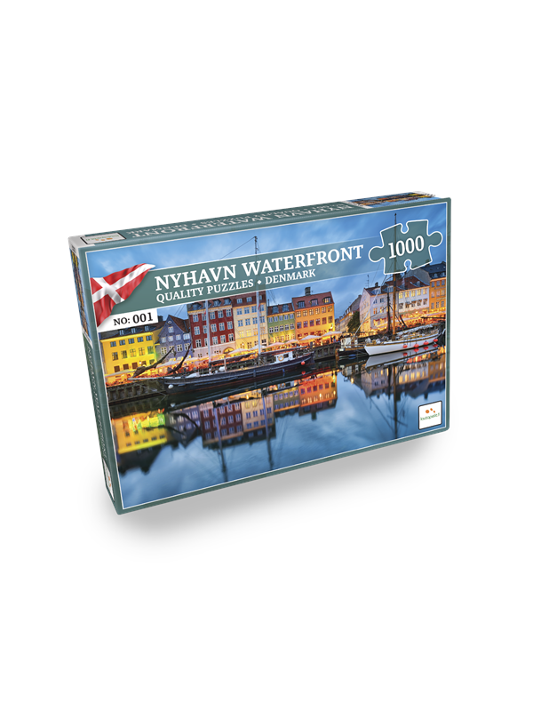 Lautapelit Nordic Quality Puzzles - DA:001 - Nyhavn Waterfron