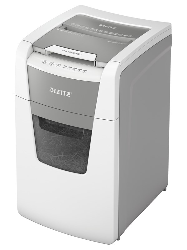 Produktfoto för Makulator Leitz IQ Autofeed Office 150, automatisk, cross cut (P-5)