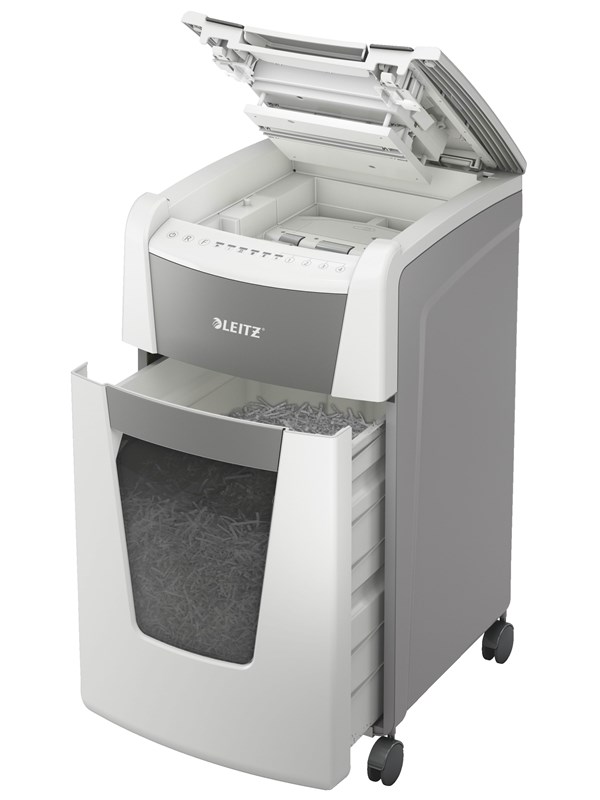 Produktfoto för Makulator Leitz IQ Autofeed Office 300, automatisk, cross cut