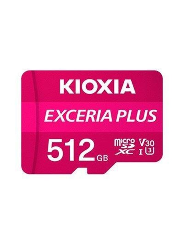 Kioxia Exceria Plus Microsd/sd 100mb/s 512gb