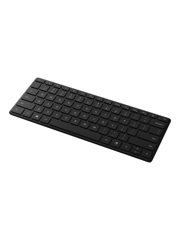 Microsoft Designer Compact Keyboard International English Matte Black Tangentbord Engelska Svart