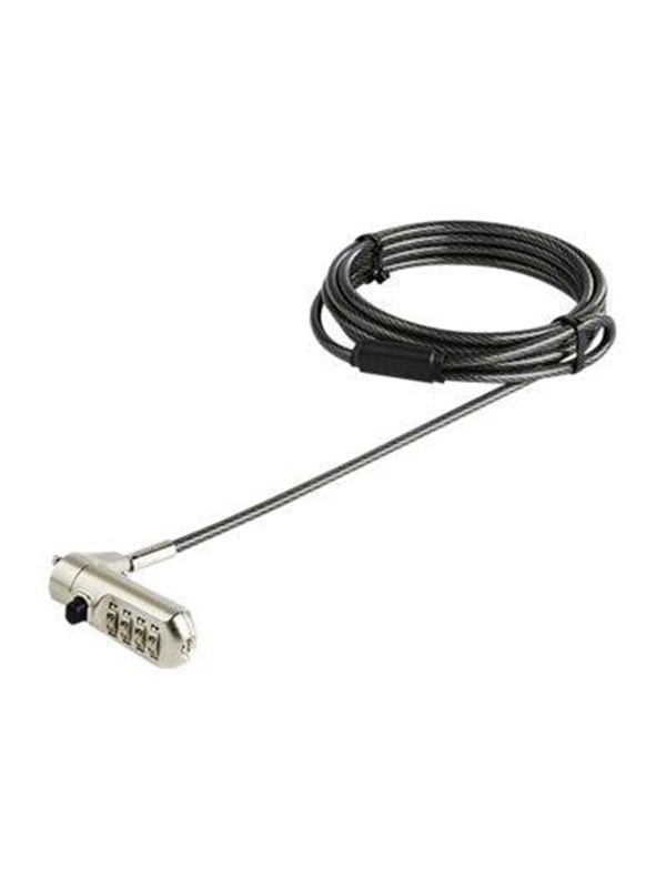 Startech.com 6ft Laptop Cable Lock For Nano Slot Computer/tablet/device Anti Theft 4 Digit Combination Security Lock Vinyl Coated Steel Ltlocknano
