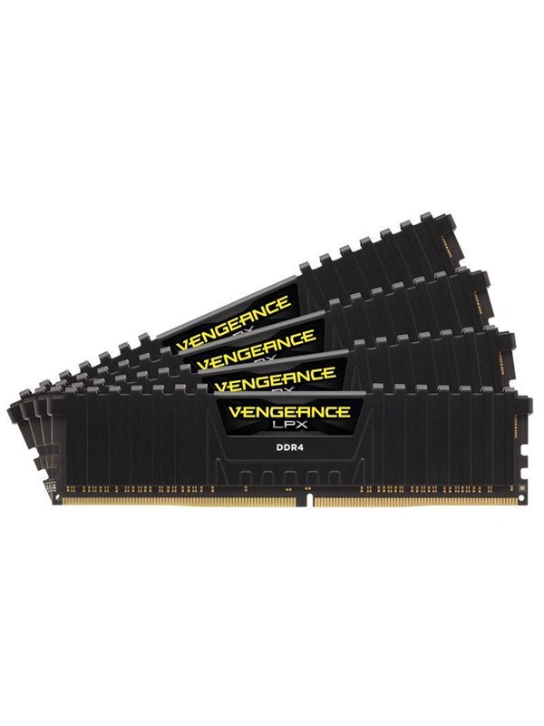 Corsair Vengeance Lpx Ddr4 3200 128gb Cl16 Quad Channel 4 Pcs Intel Xmp Svart