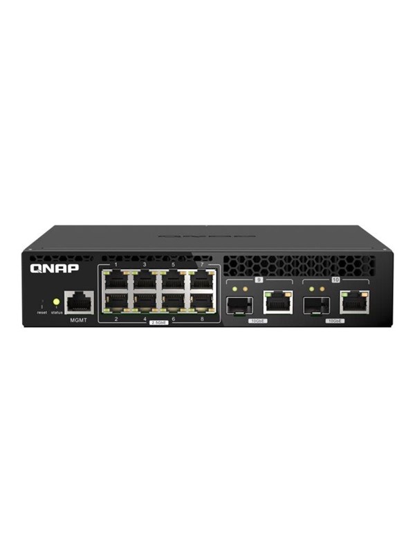 QNAP QSW-M2108R-2Cv Web-Managed Switch Rack Mount