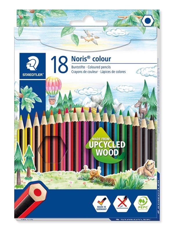 Staedtler Colour.pencil Noris 18ct  100% PEFC