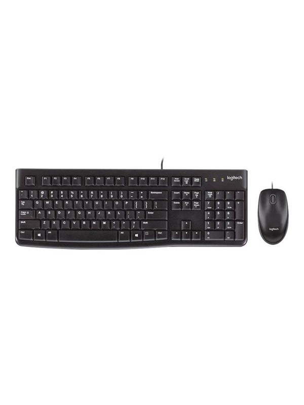 Logitech Desktop Mk120 Tastatur & Mus Set Ungerska