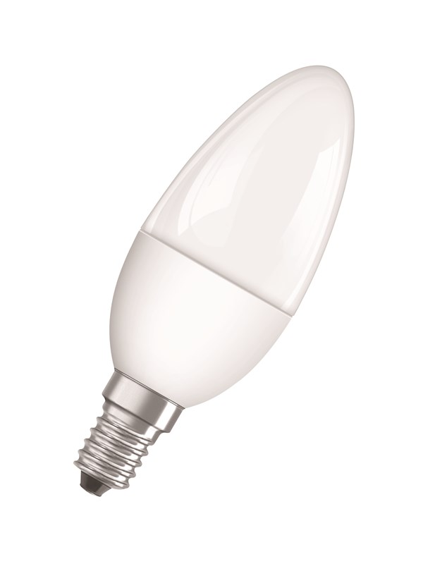 Osram LED-glödlampa Candle 5W/827 (40W) frosted dimmable E14