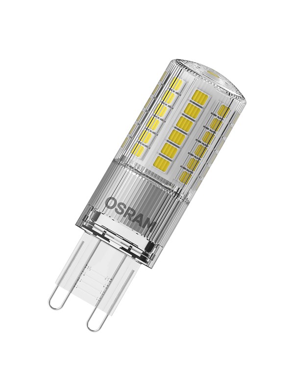 Osram LED-glödlampa PIN 4.8W/827 (48W) clear G9