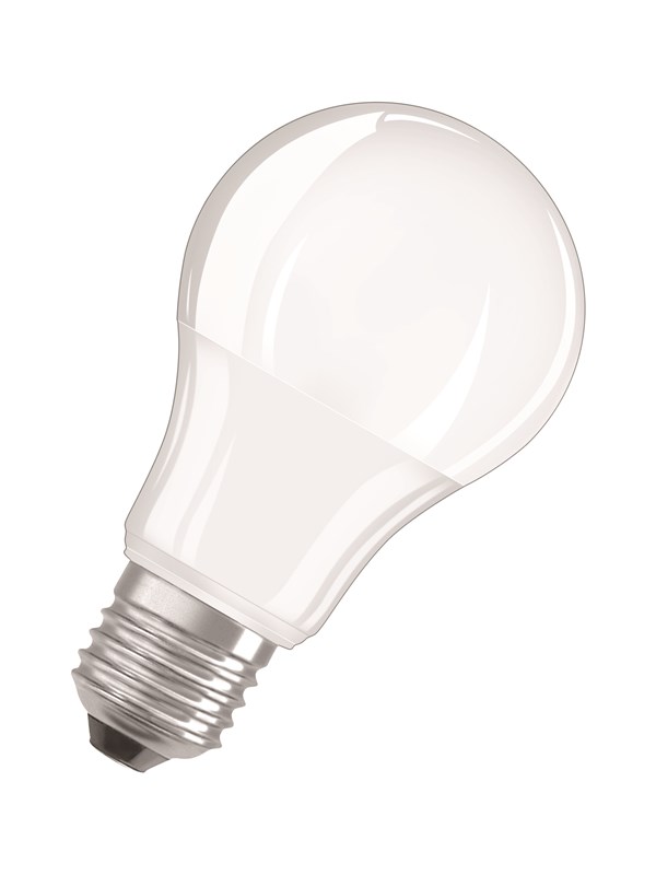 Produktfoto för LED-LAMPA OSRAM NORMAL 60 E27 MATT SENSOR CL A 827 | Beijerbygg Byggmaterial