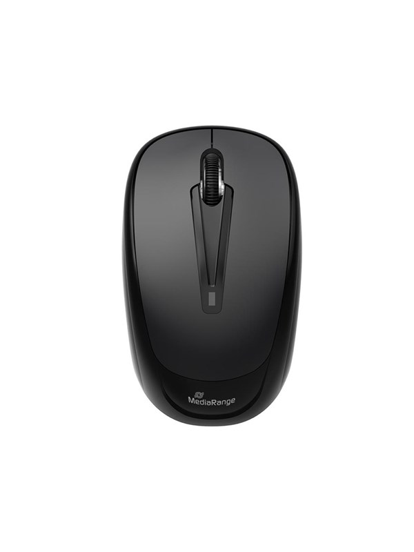 MediaRange optisk mus - Svart - Mouse - Optic - 3 knappar - Svart
