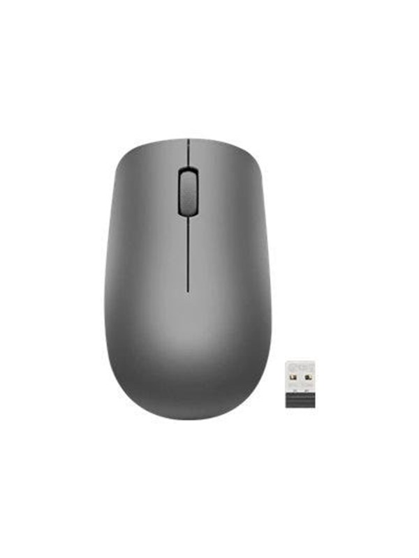 Lenovo 530 Wireless - 2.4 GHz - Mouse - Optic - 3 knappar - Svart