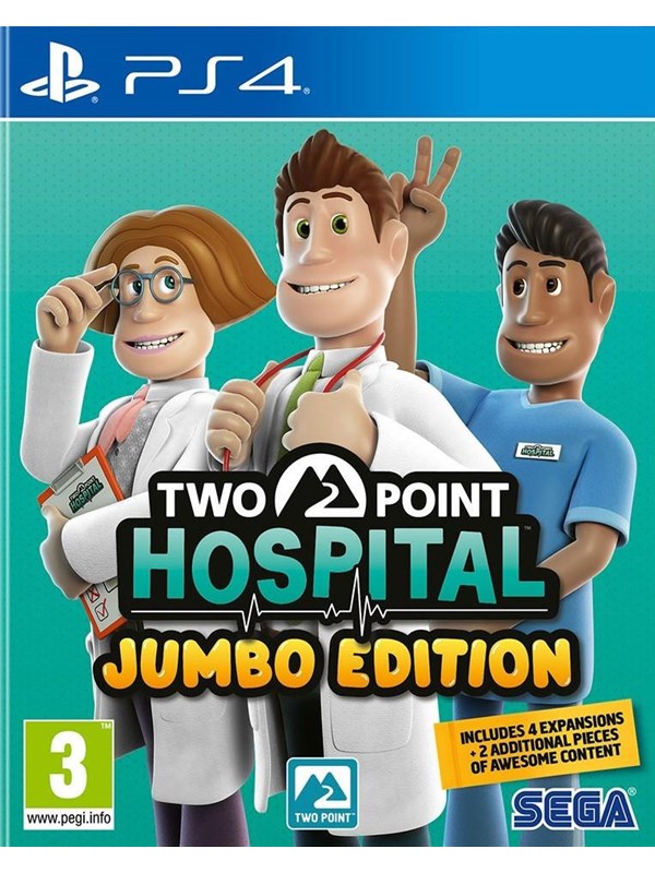 Two Point Hospital Jumbo Edition Sony Playstation 4 Strategi