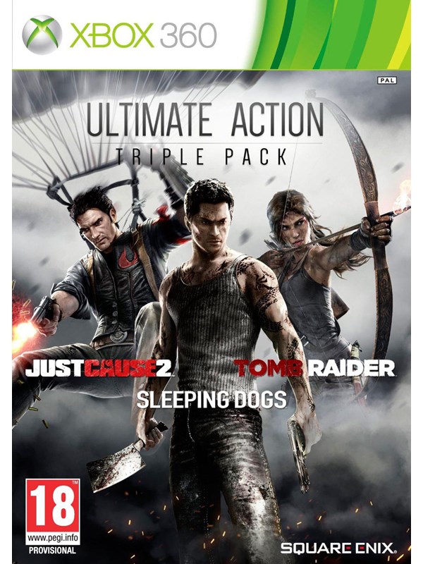 Ultimate Action Triple Pack Microsoft Xbox 360 Action