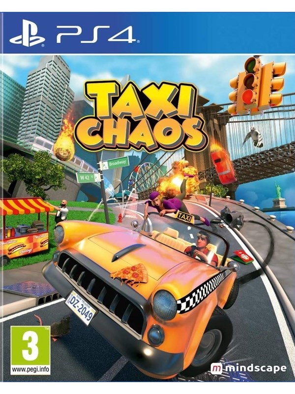 Taxi Chaos Sony Playstation 4 Simulator