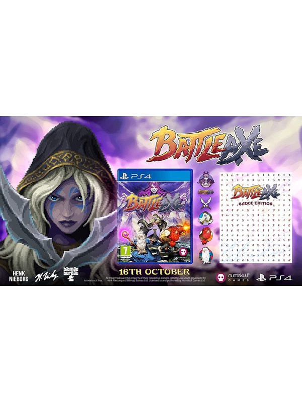 Produktfoto för Battle Axe - Badge Edition - Sony PlayStation 4 - Action / äventyr