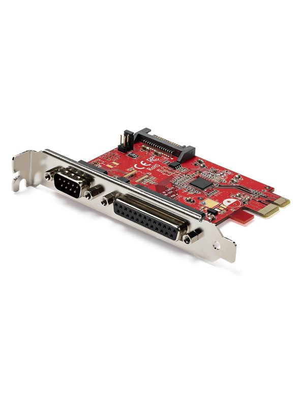 StarTech.com PEX1S1P950 PCIe Card with Serial and Parallel Port - PCI Express Combo Adapter Card with 1x DB25 Parallel Port & 1x RS232 Serial Port