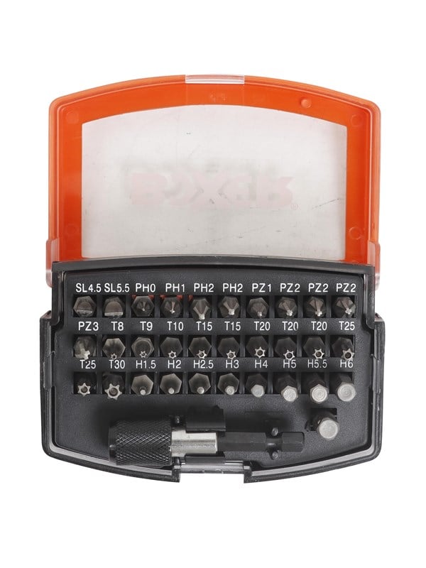 Boxer Bitsats - 31 delar (S2-stål)