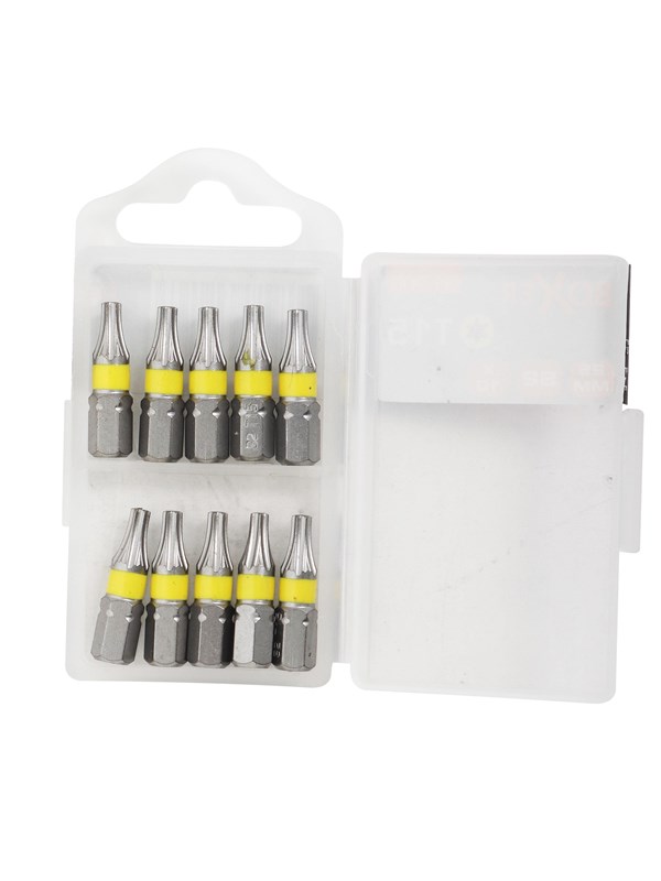 Boxer Bits TORX 15 - 10 st. i ask S2-stål