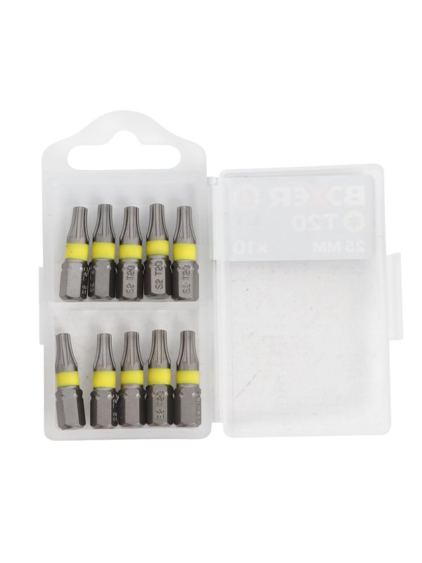 Boxer Bits TORX 20 - 10 st. i ask S2-stål
