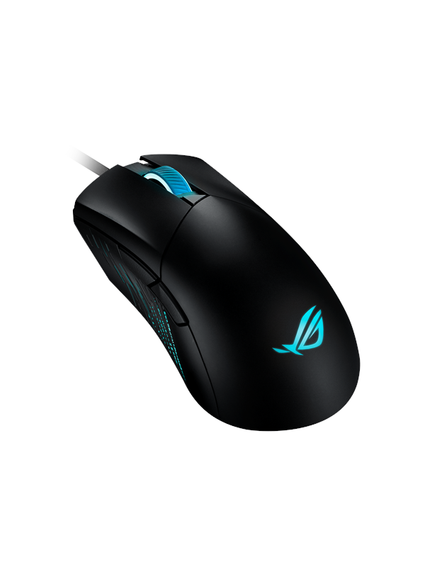 ASUS ROG Gladius III - Gamingmus - Optic - 7 knappar - Svart med RGB ljus