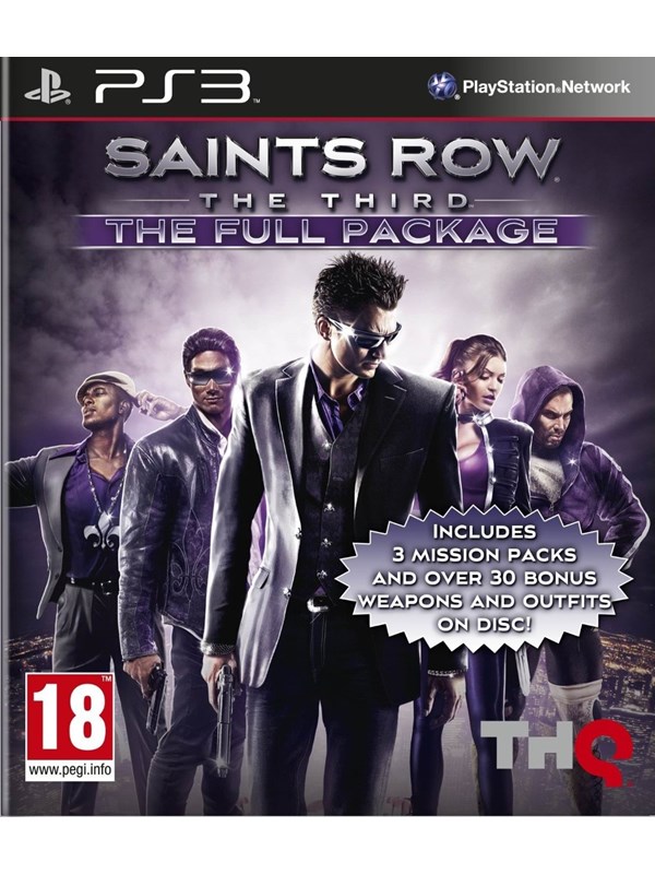 Saints Row: The Third The Full Packages Sony Playstation 3 Action