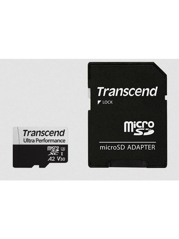 Transcend 340s Microsd/sd 160mb/s 64gb