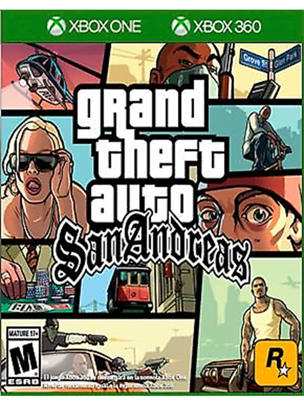 Grand Theft Auto: San Andreas Microsoft Xbox 360 Action