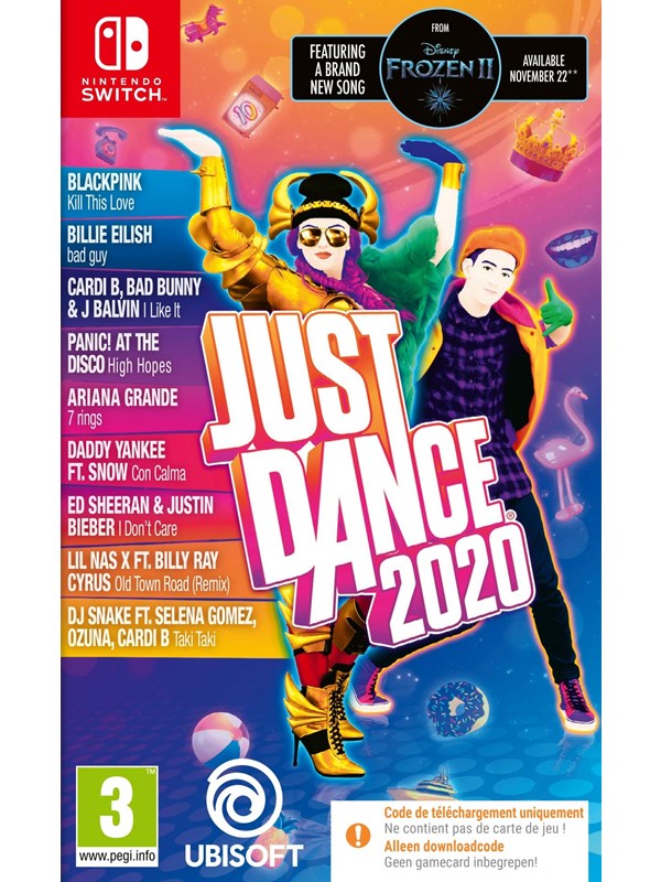Just Dance 2020 (Code in a Box) - Nintendo Switch - Musik