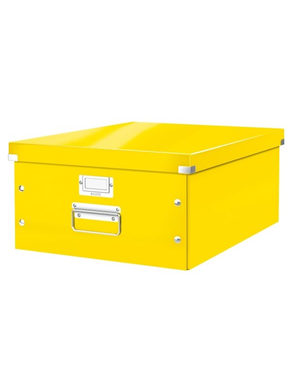 Produktfoto för Leitz Click & Store WOW Large - Förvaringsbox - för A3 - gul