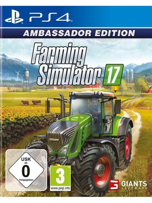 Farming Simulator 17 Ambassador Edition Sony Playstation 4 Simulator