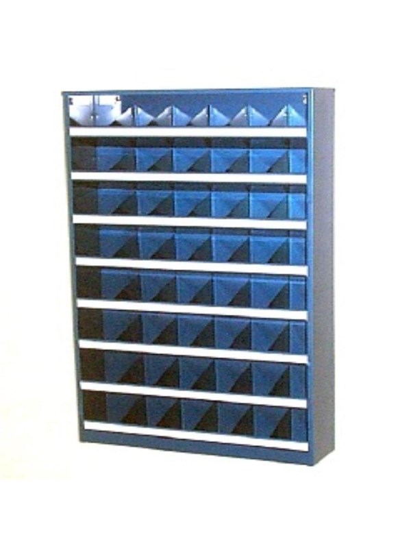 Handy Transportvogne Bolt shelves beka 48 bins blue