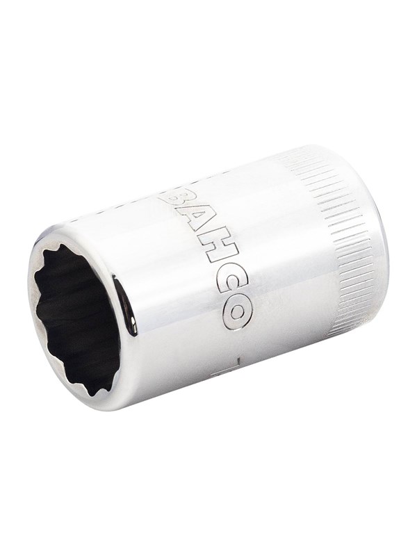 BAHCO 1/2 square drive sockets with metric bi-hex profile 19 mm
