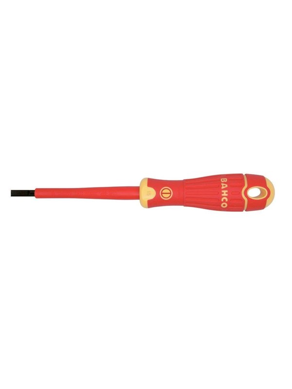 BAHCO insulated slotted screwdriver 0.5x3x100mm