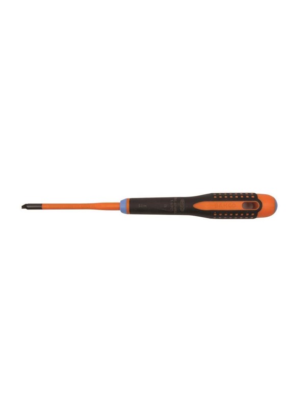 BAHCO 8720sl insulated ergo combi tip screwdrivers with slim blades 6.0/pz2