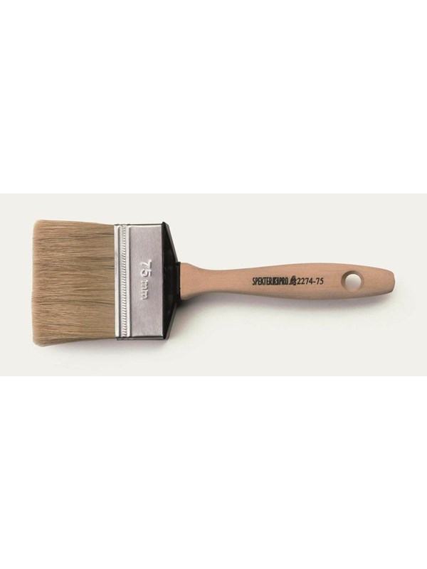 Vikan ceiling wall facade brush flat 75 mm wood