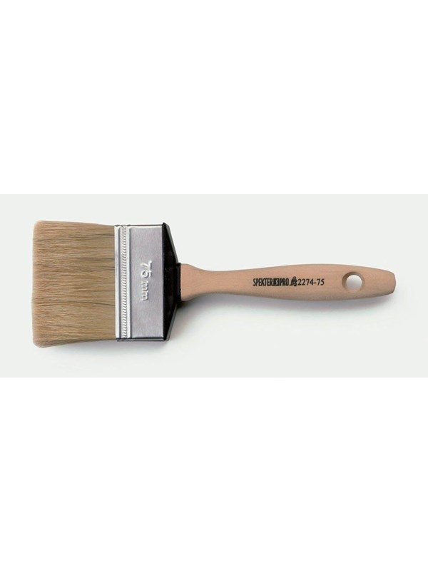 Vikan ceiling wall facade brush flat 50 mm wood