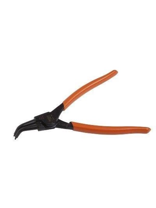 Produktfoto för Bahco Spårringstång, utvändig, Låsringstång, 2 cm, 2,57 cm, 9,5 mm, PVC, Stål, Orange