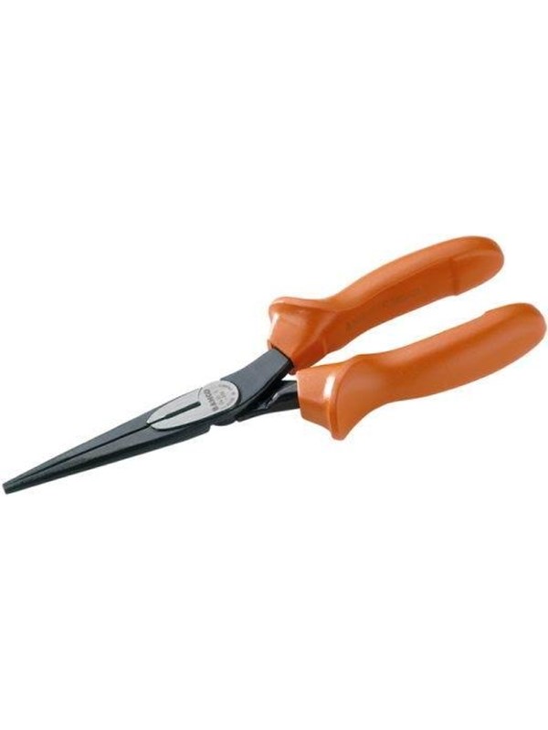 Produktfoto för Bahco Isolerad spetstång, 1,7 cm, 7,2 cm, 9 mm, Stål, Plast, Orange