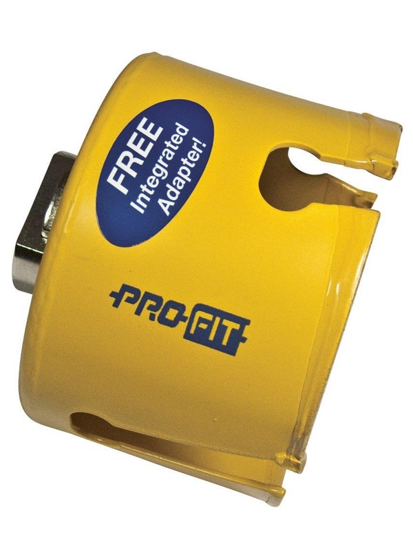 Produktfoto för HÅLSÅG HM PRO-FIT 105MM MED INTEGRERAD ADAPTER | Beijerbygg Byggmaterial
