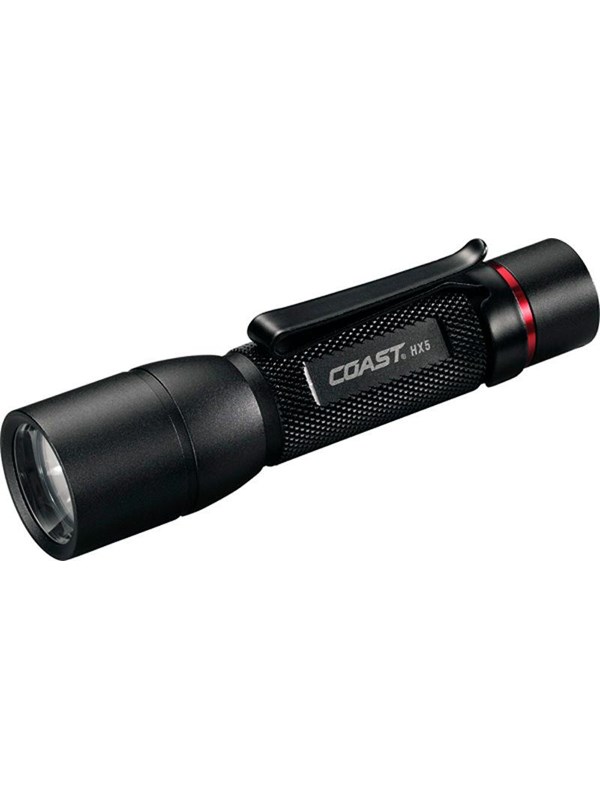Coast flashlight one hand focus hx5 130lumens